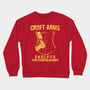 Croft Arms - TR1 title colors Crewneck Sweatshirt